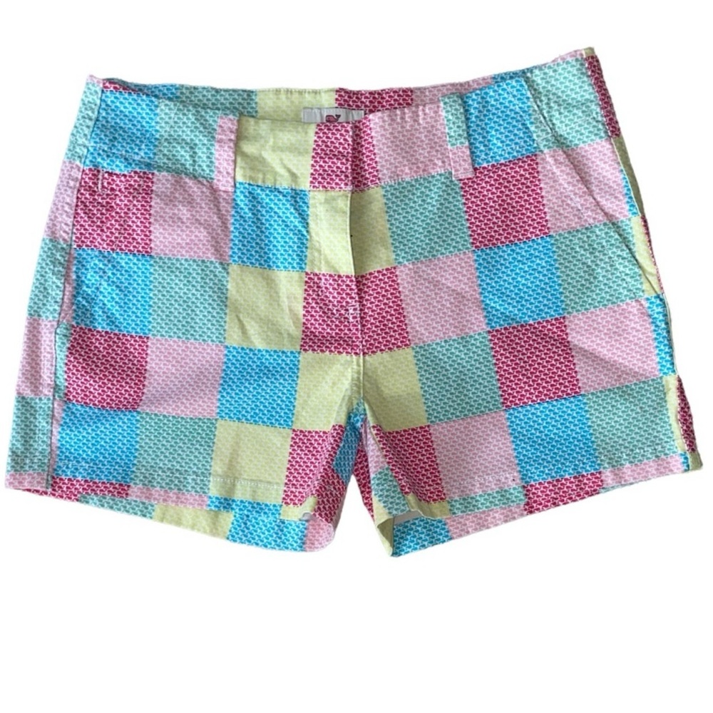Vineyard Vines Patchwork Whale Everyday Shorts Si… - image 1